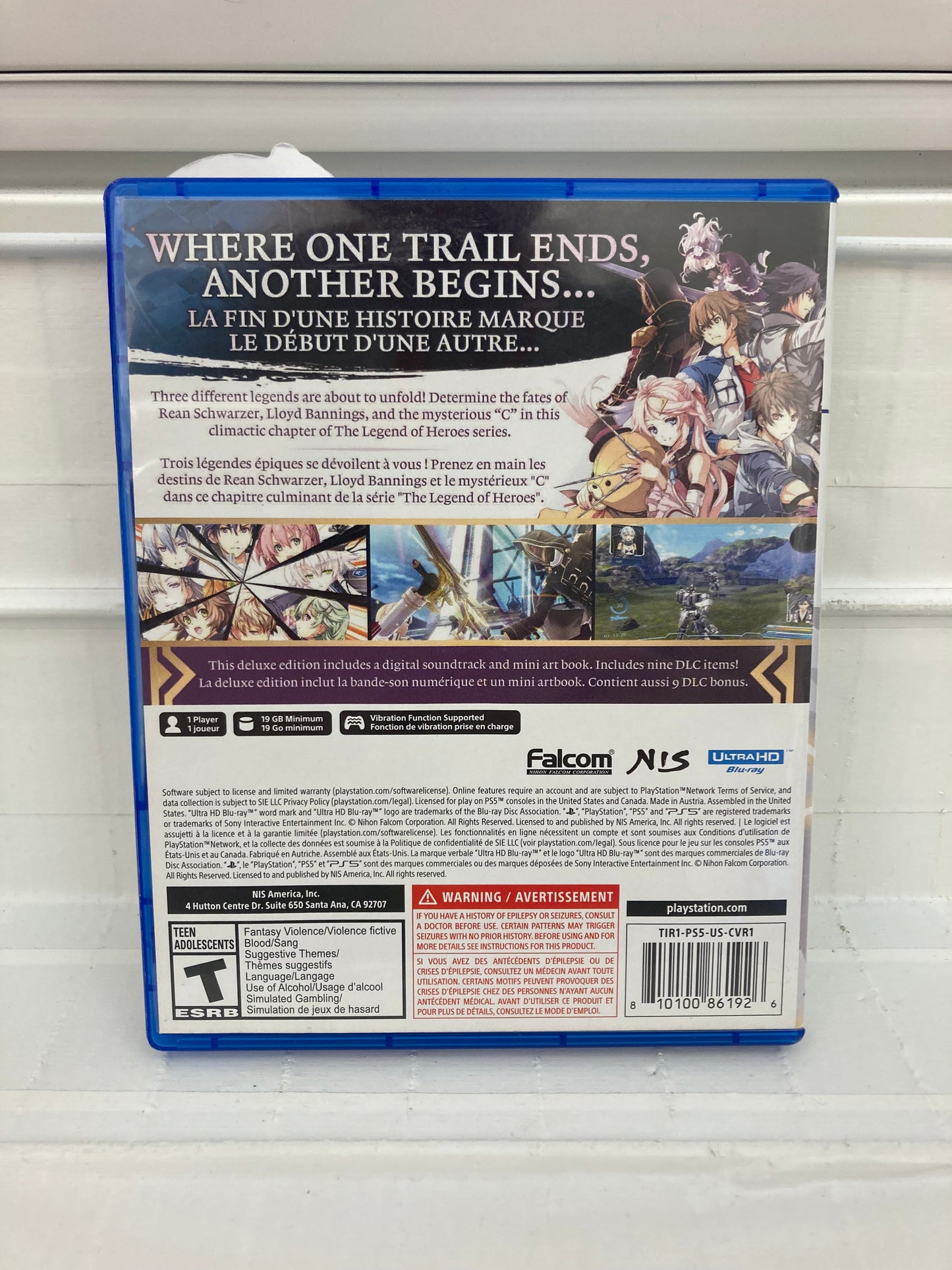 Legend of Heroes: Trails Into Reverie - Playstation 5