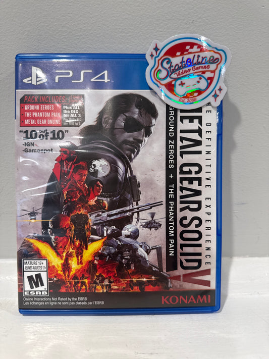 Metal Gear Solid V The Definitive Experience - Playstation 4