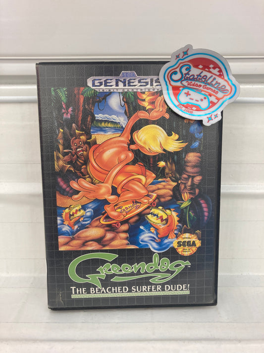 Greendog Beached Surfer Dude - Sega Genesis