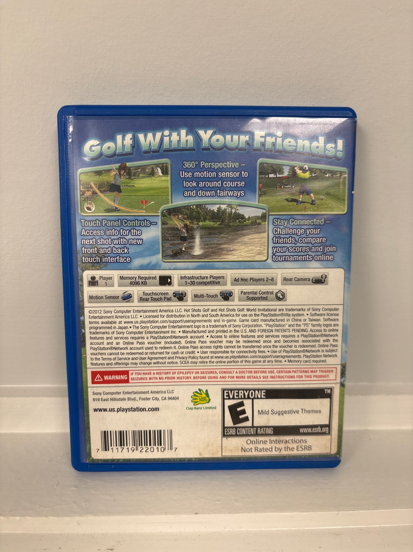 Hot Shots Golf World Invitational - Playstation Vita