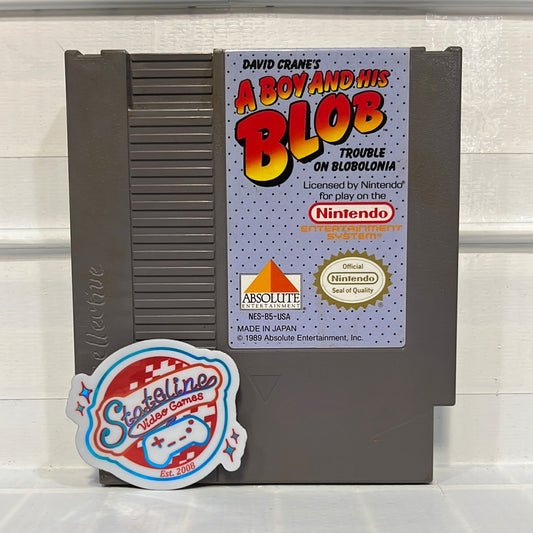 A Boy and His Blob Trouble on Blobolonia - NES