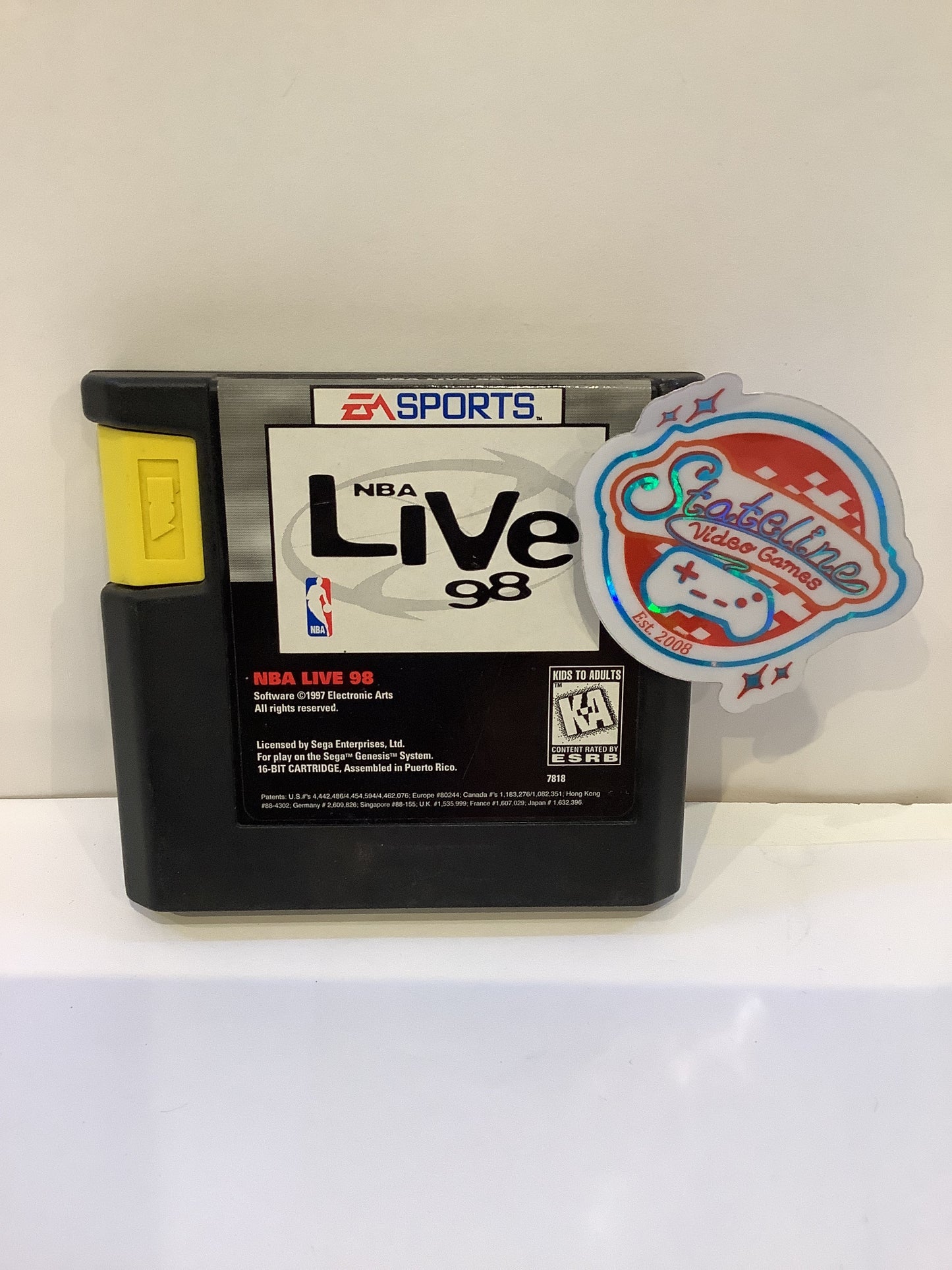 NBA Live 98 - Sega Genesis