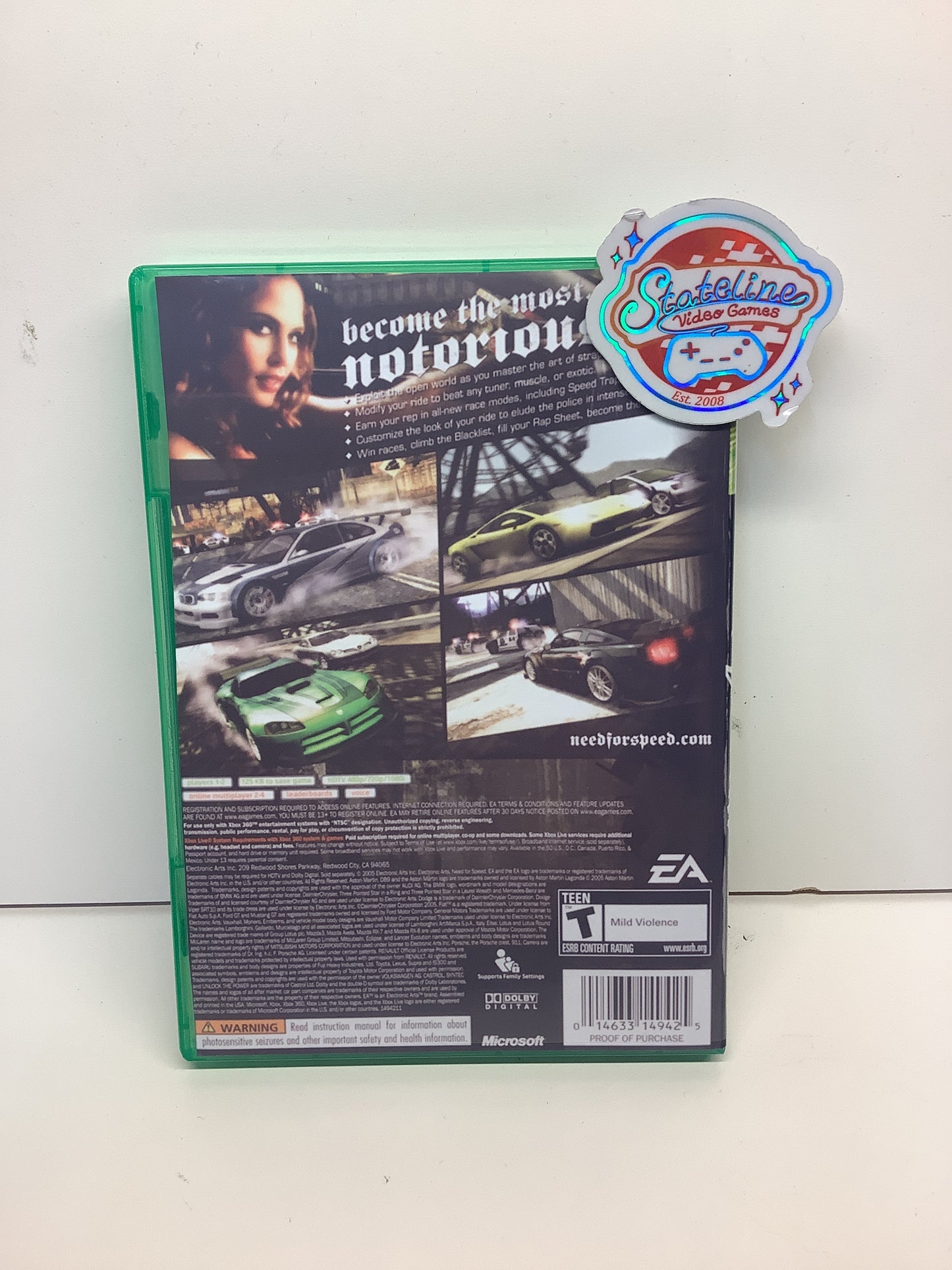 Need for Speed Most Wanted - Xbox 360