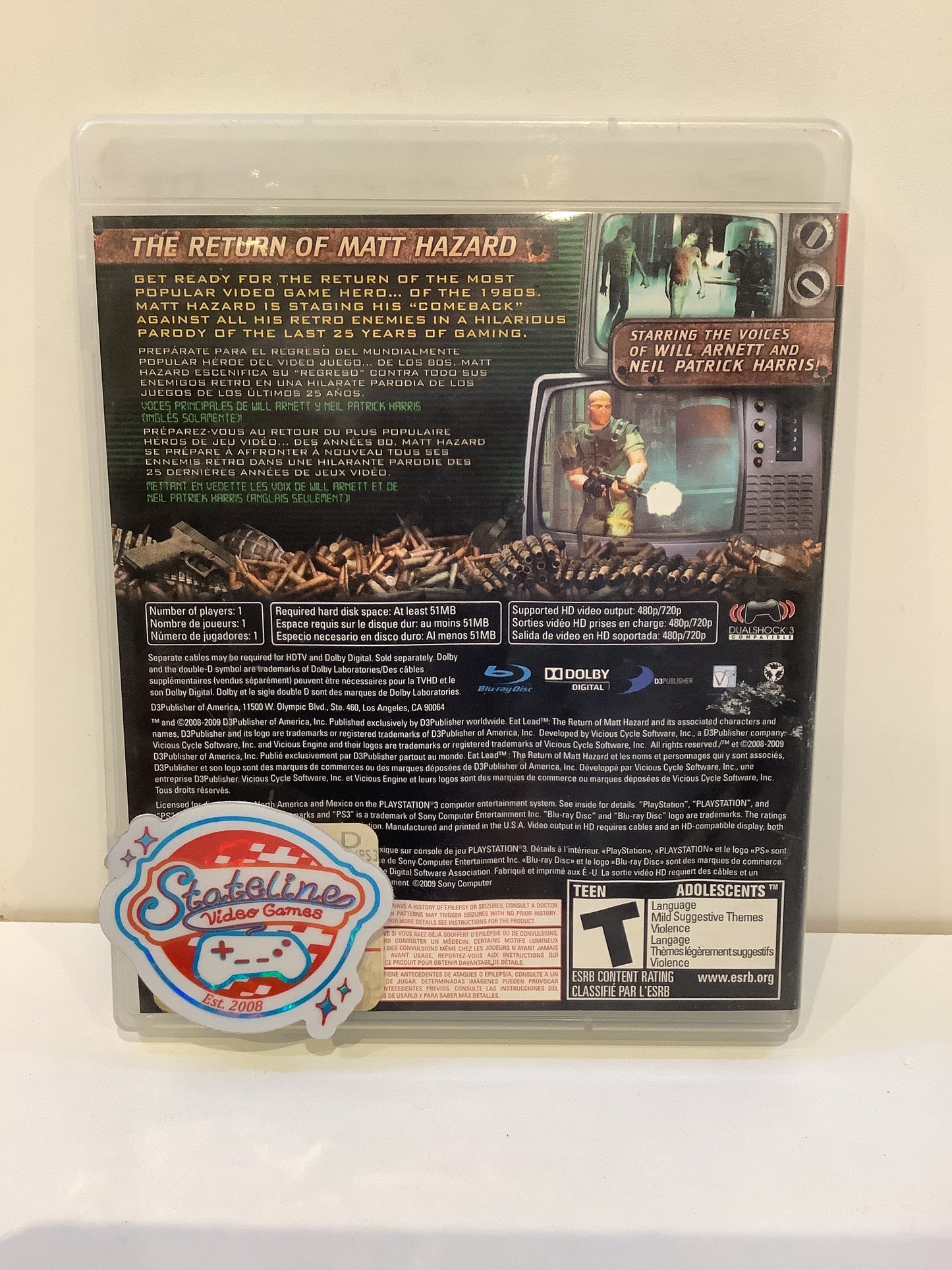 Eat Lead: The Return of Matt Hazard - Playstation 3