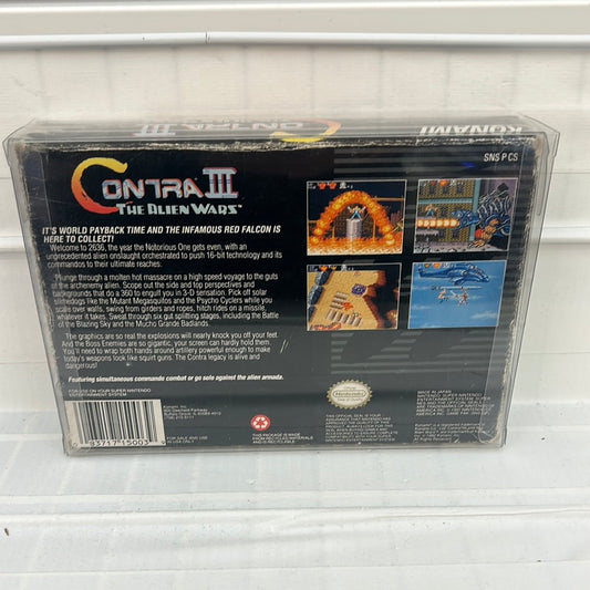 Contra III The Alien Wars - Super Nintendo