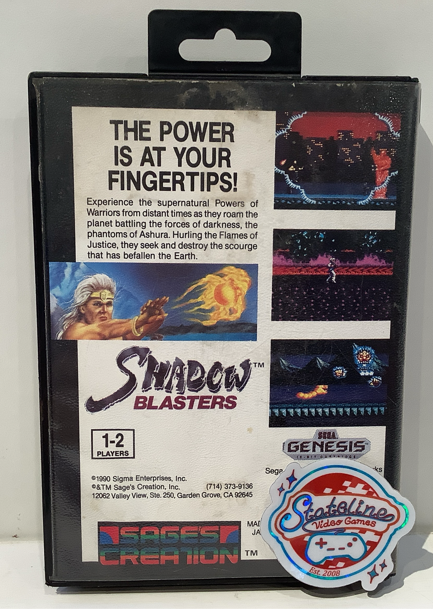 Shadow Blasters - Sega Genesis