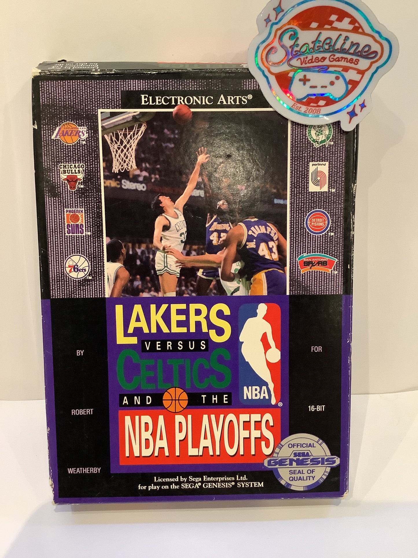 Lakers vs. Celtics and the NBA Playoffs - Sega Genesis