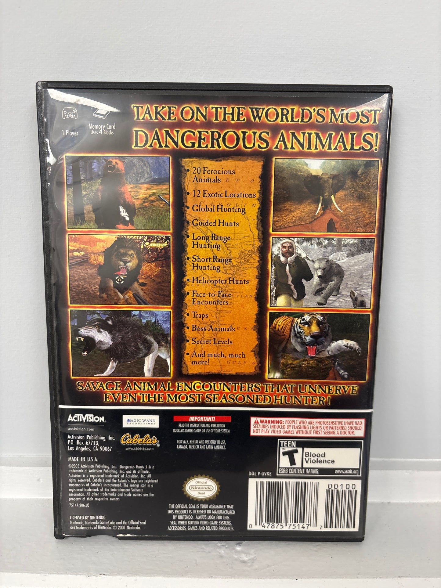 Cabela's Dangerous Hunts 2 - Gamecube