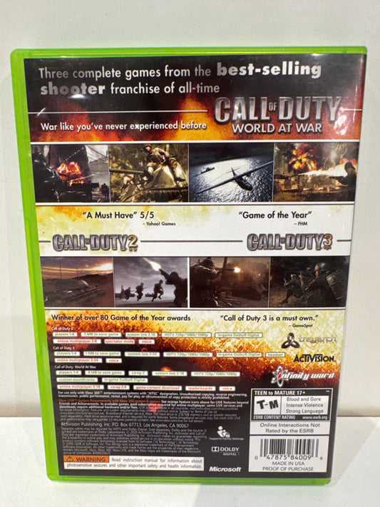 Call of Duty The War Collection - Xbox 360