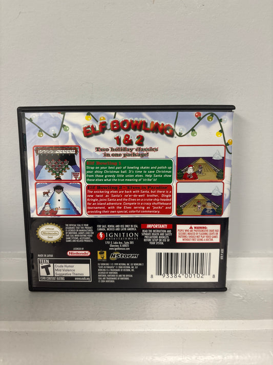 Elf Bowling 1 & 2 - Nintendo DS