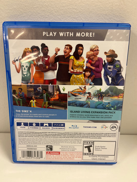The Sims 4 Bundle: Island Living - Playstation 4