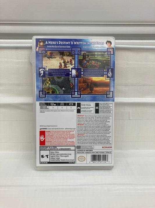 Suikoden I & II HD Remaster [Day One Edition] - Nintendo Switch