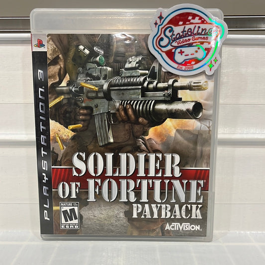 Soldier Of Fortune Payback - Playstation 3