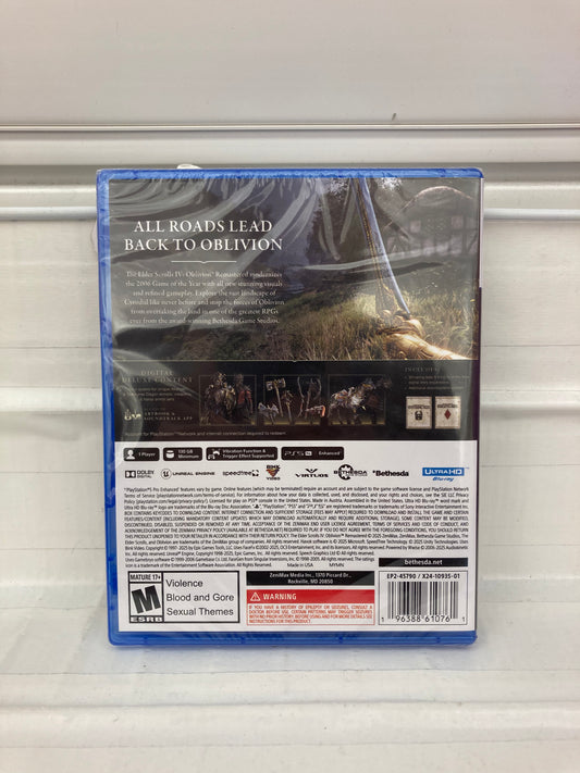 The Elder Scrolls IV: Oblivion Remastered [Deluxe Edition] - PlayStation 5