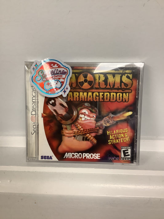 Worms Armageddon - Sega Dreamcast