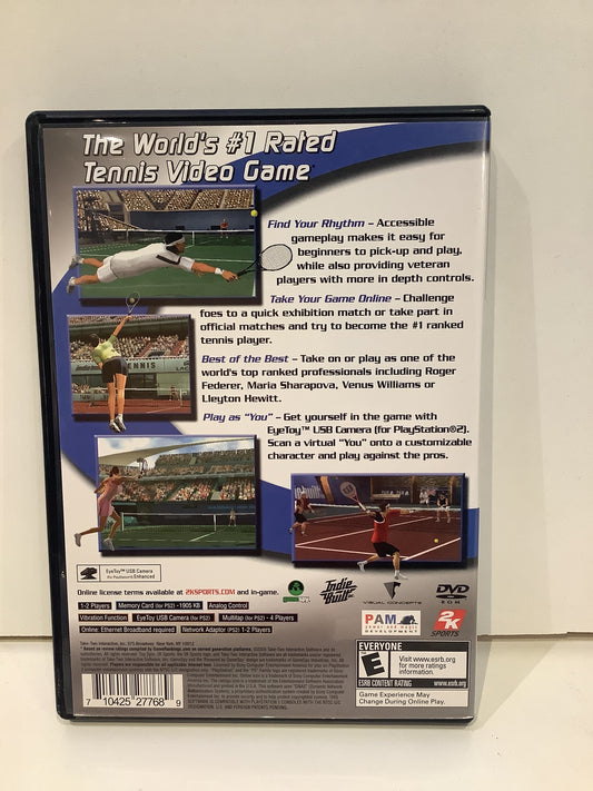 Top Spin - Playstation 2