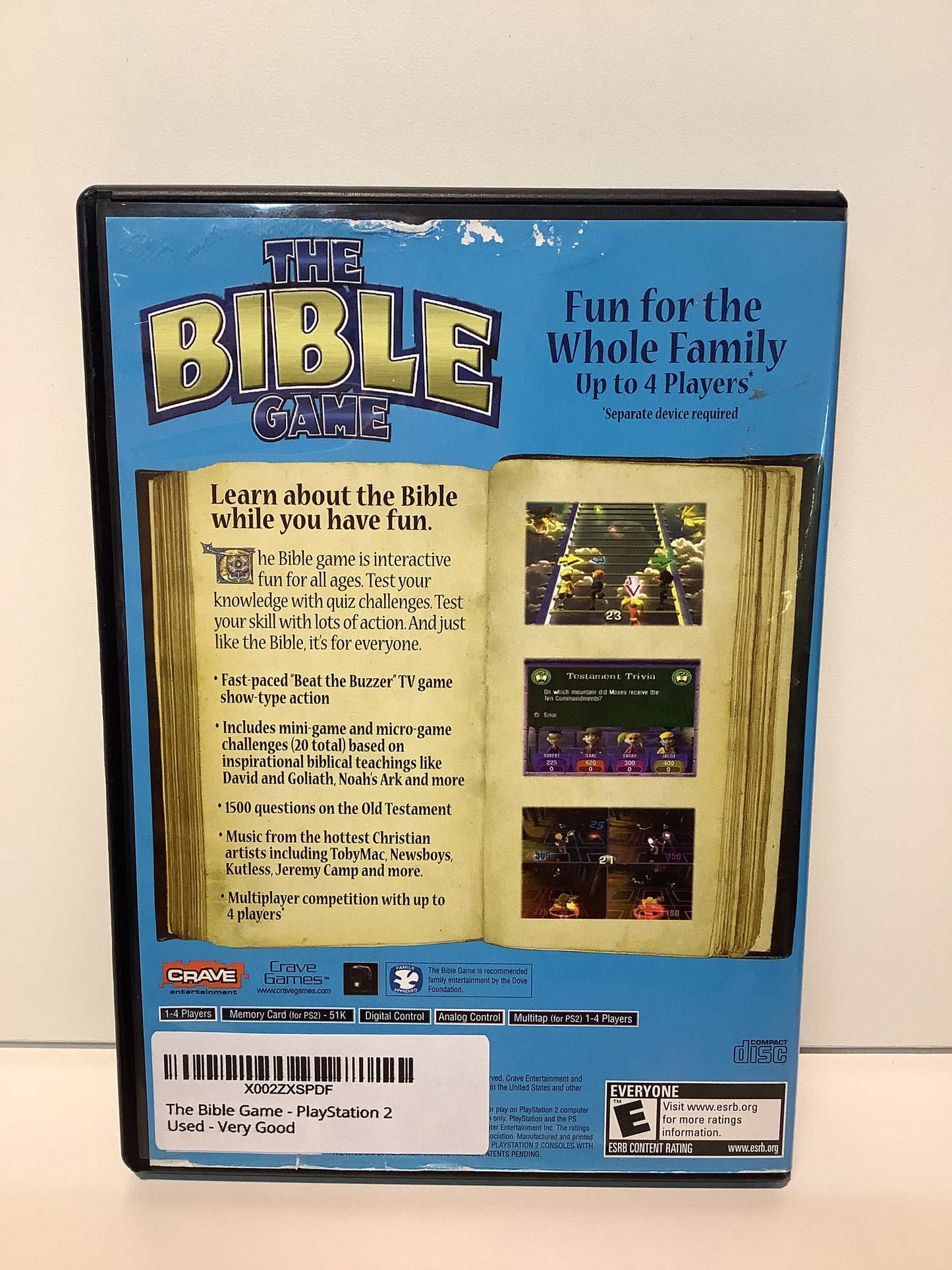 The Bible Game - Playstation 2