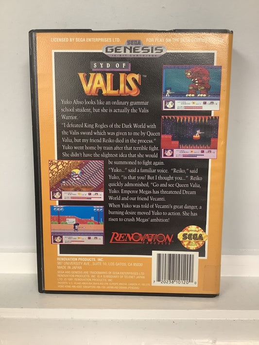 Syd of Valis - Sega Genesis