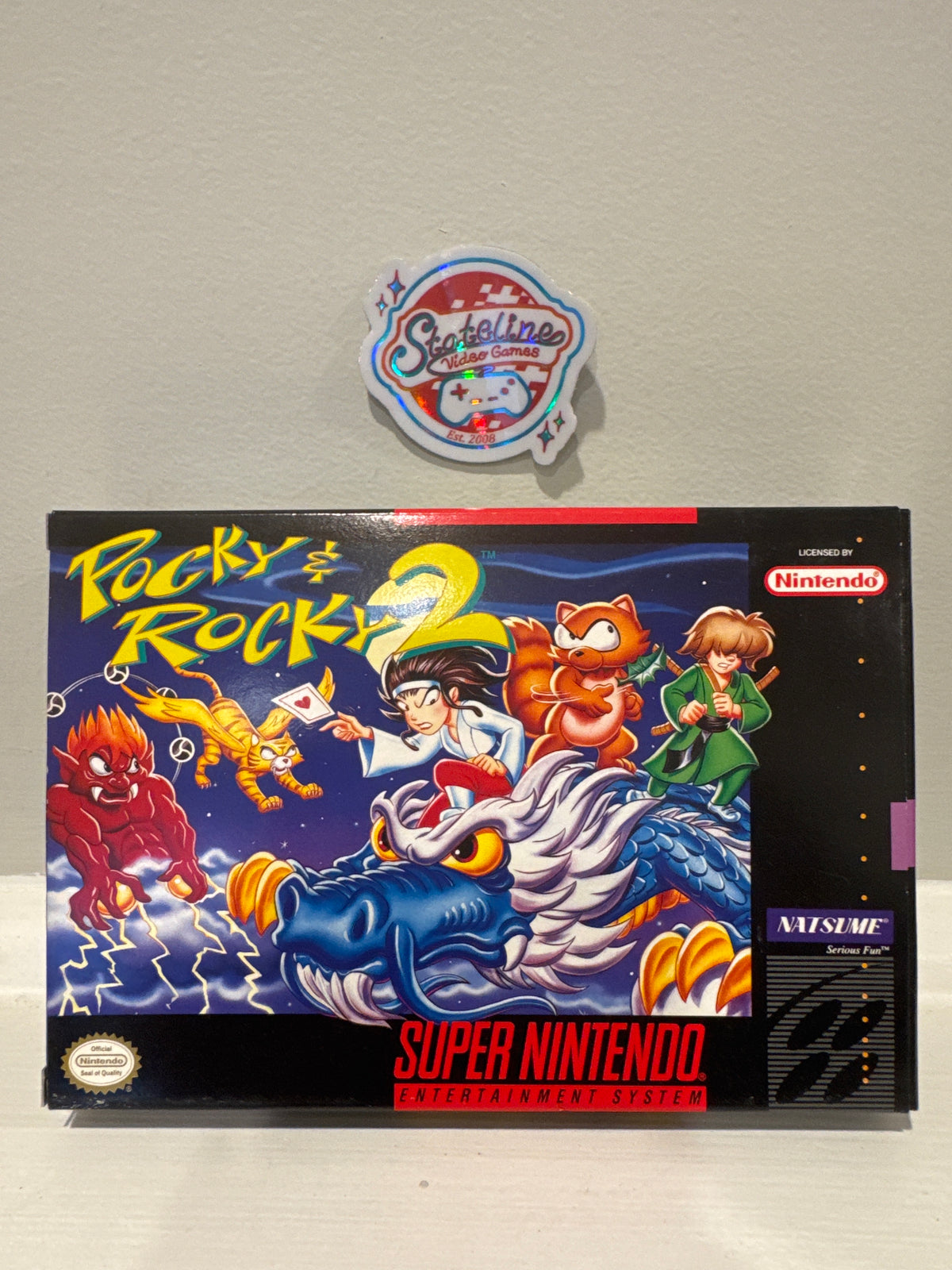 Pocky and Rocky 2 - Super Nintendo
