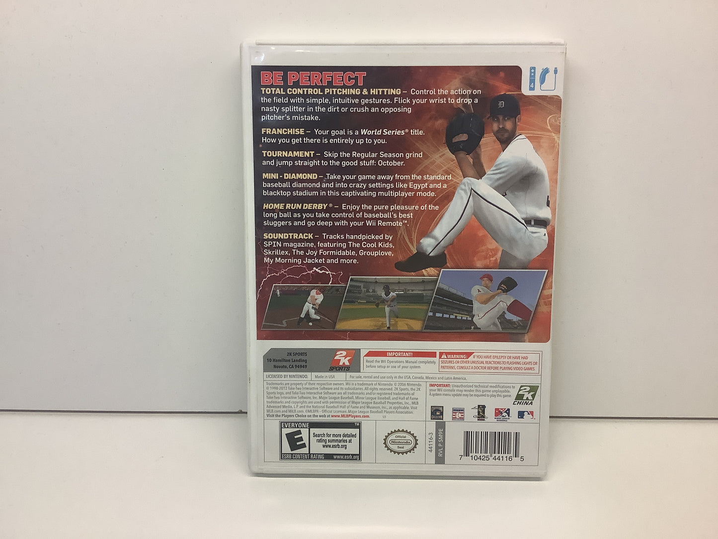 Major League Baseball 2K12 - Wii