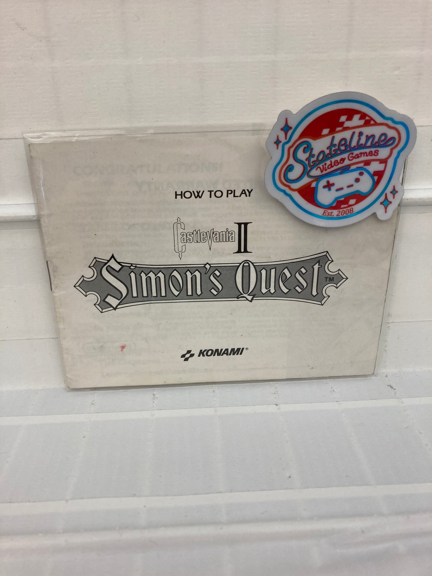 Castlevania II Simon's Quest - NES