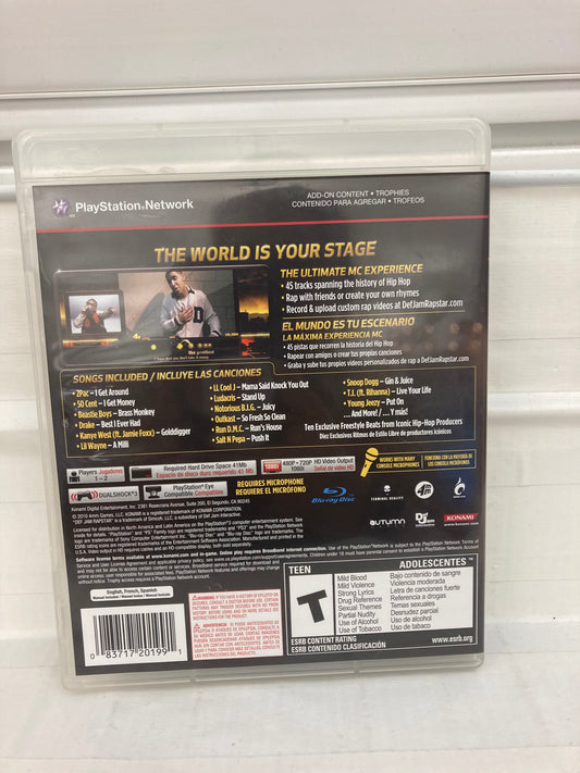 Def Jam Rapstar - Playstation 3