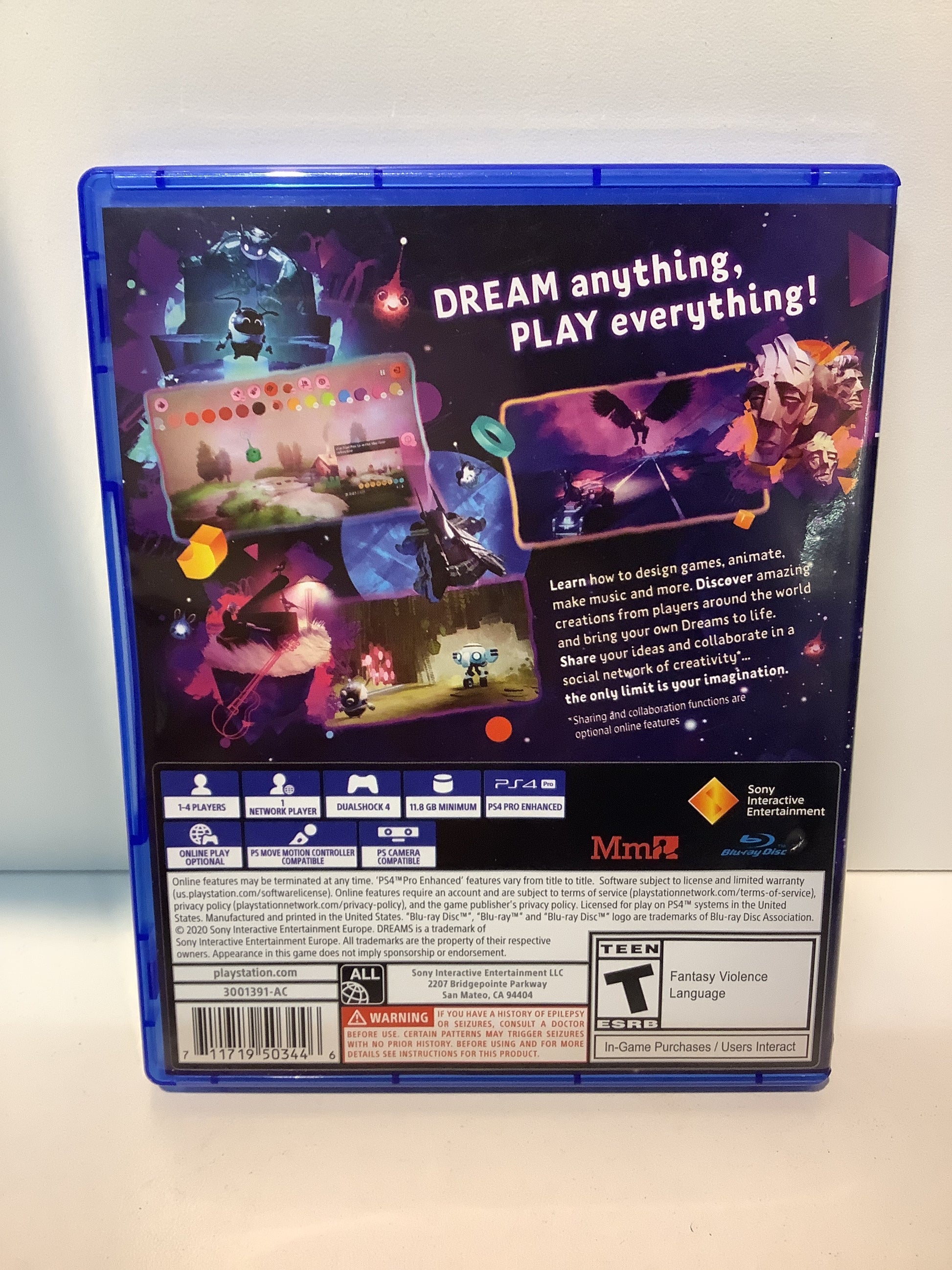 Dreams Game Dreams Ps4 Digital Code Dreams Game Dreams Ps4 Pre