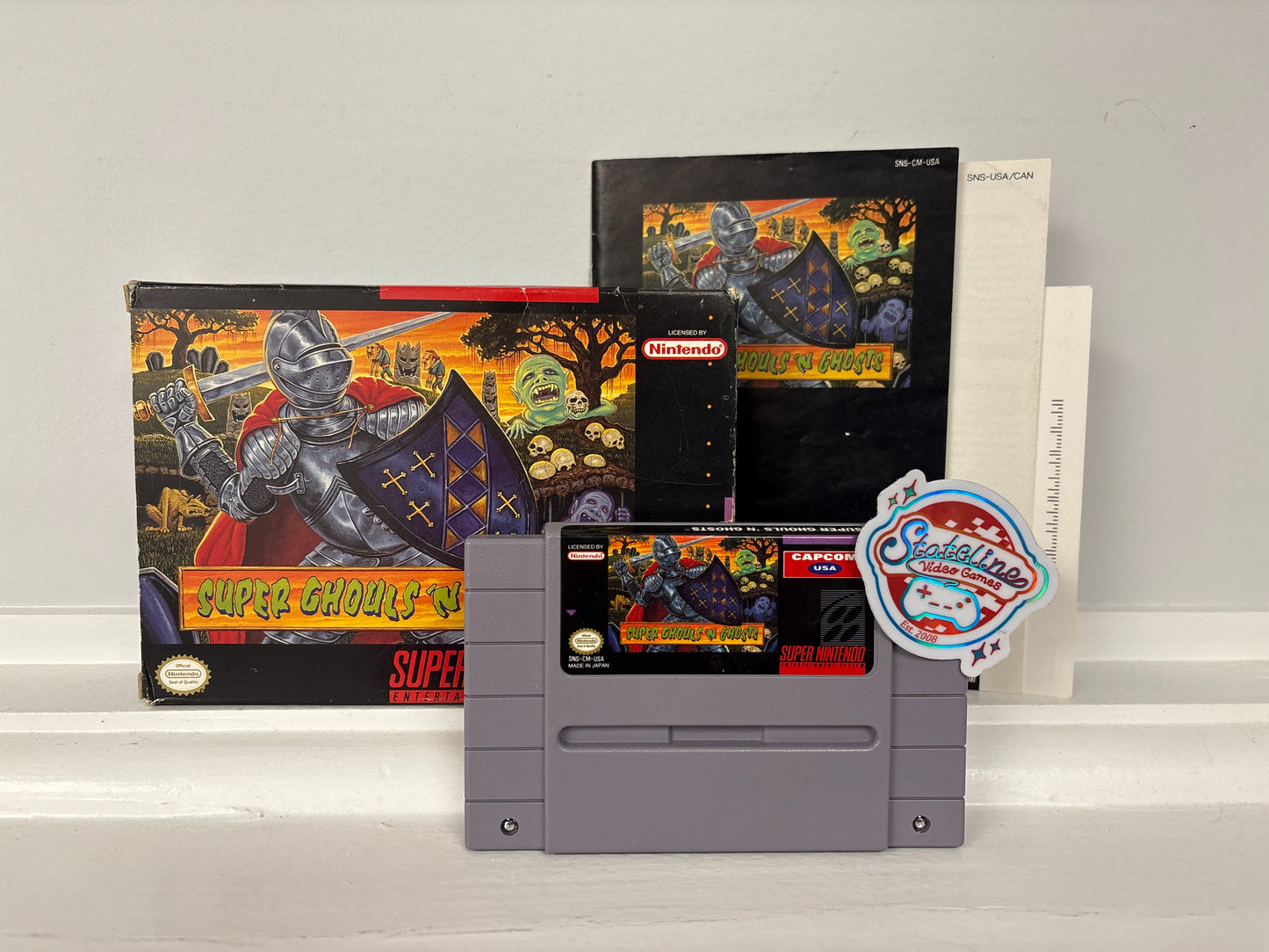 Super Ghouls 'N Ghosts - Super Nintendo