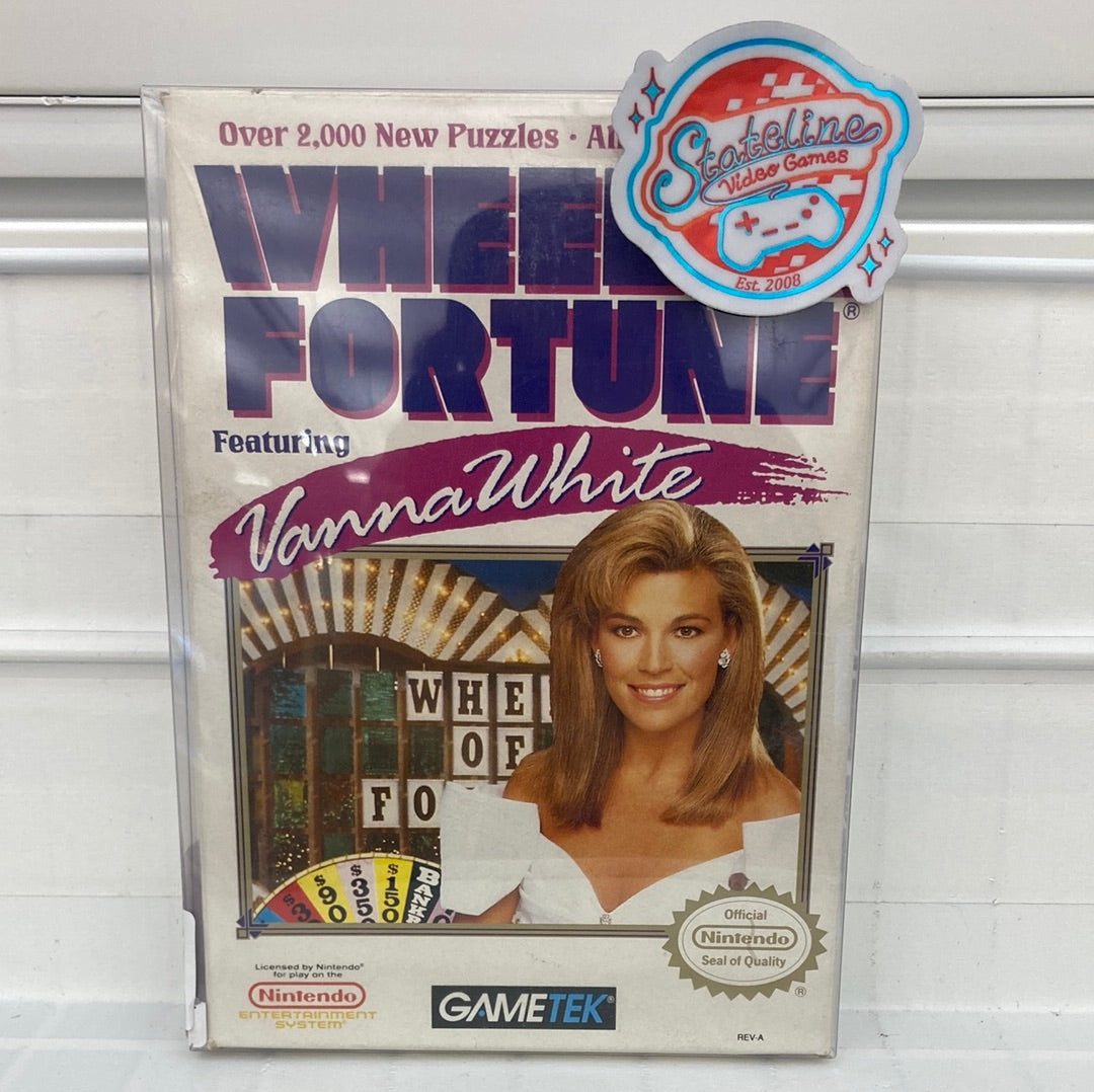 Wheel of Fortune Featuring Vanna White - NES