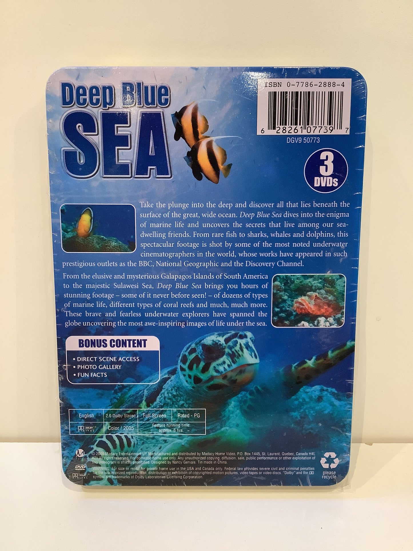 Deep Blue Sea - Special Edition - DVD
