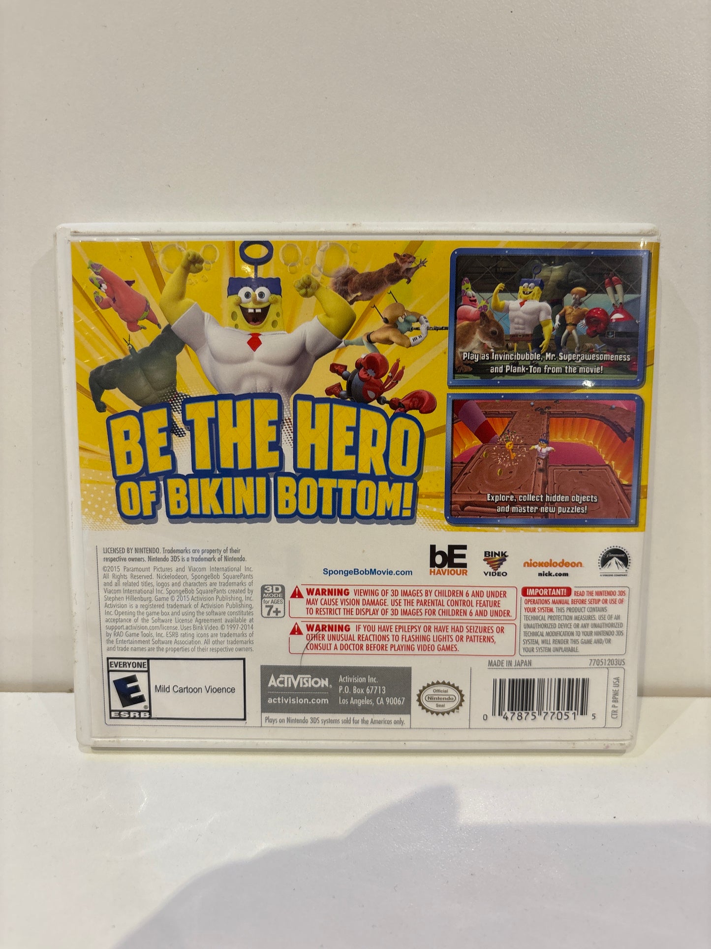 SpongeBob HeroPants - Nintendo 3DS