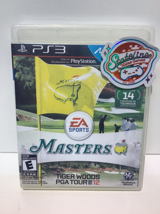 Tiger Woods PGA Tour 12: The Masters - Playstation 3