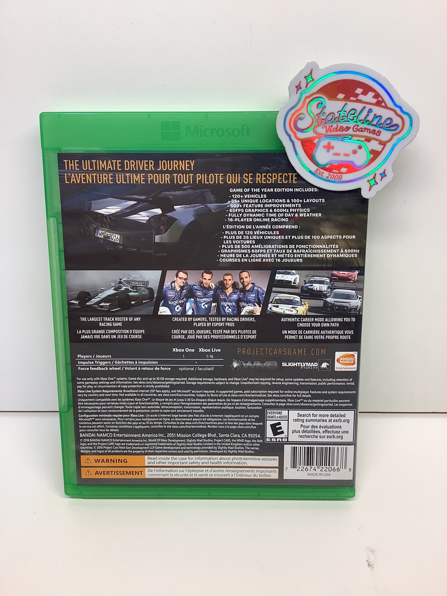 Project Cars [Game of the Year] - Xbox One