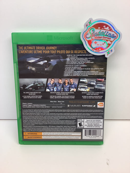 Project Cars [Game of the Year] - Xbox One