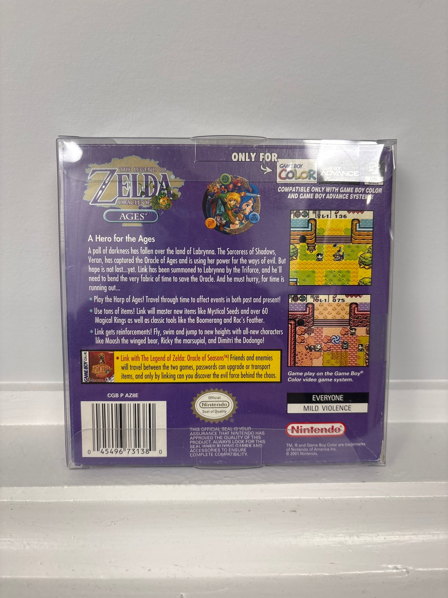 Zelda Oracle of Ages - GameBoy Color