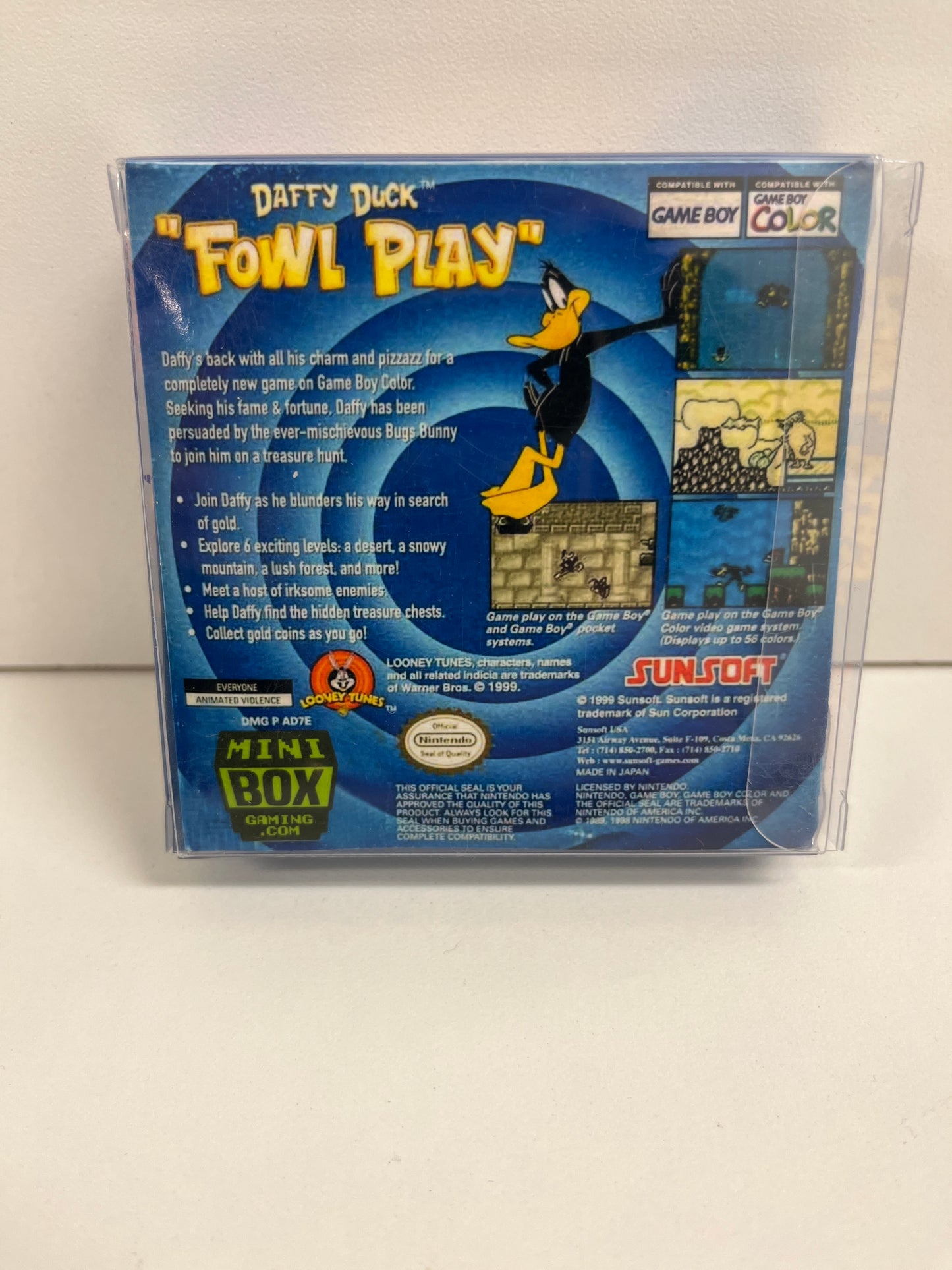Daffy Duck Fowl Play - GameBoy Color