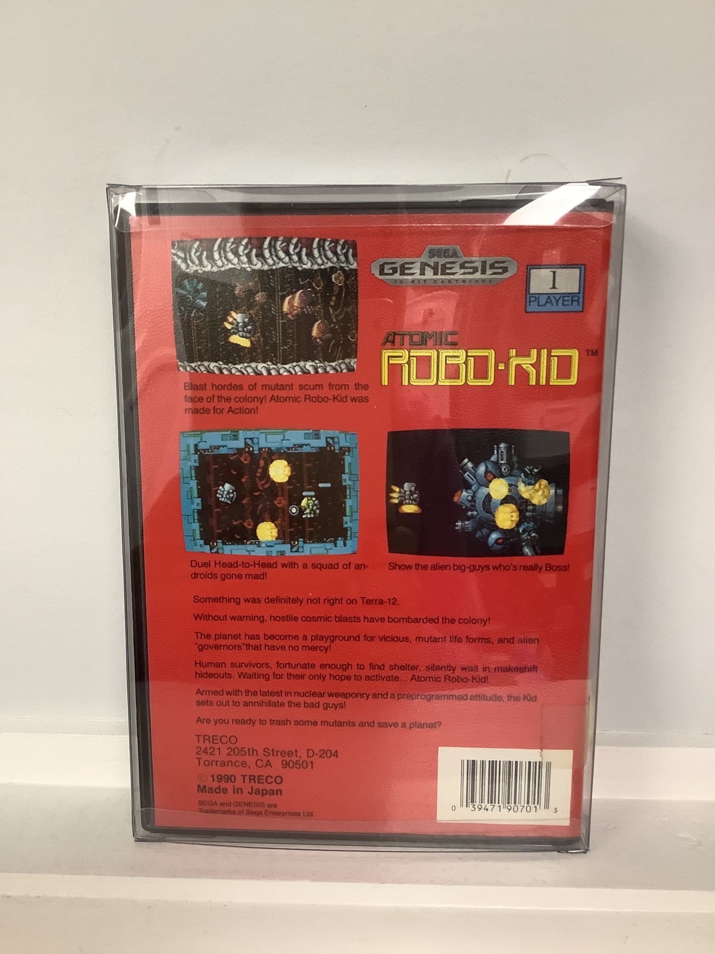 Atomic Robo-Kid - Sega Genesis