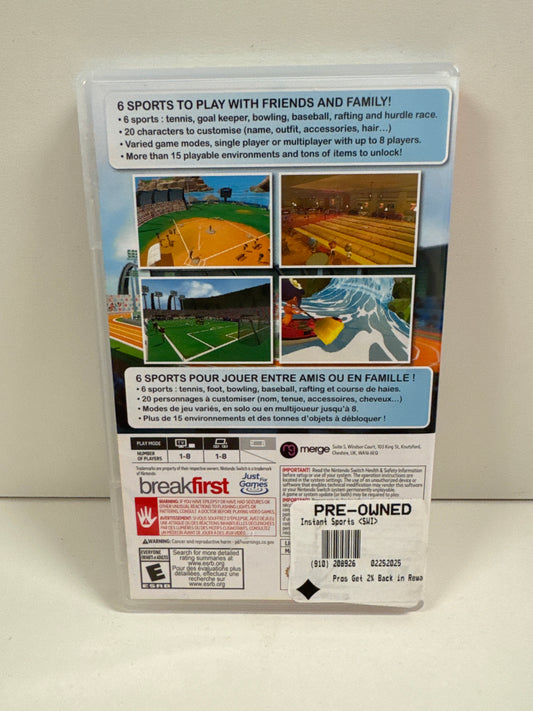 Instant Sports - Nintendo Switch