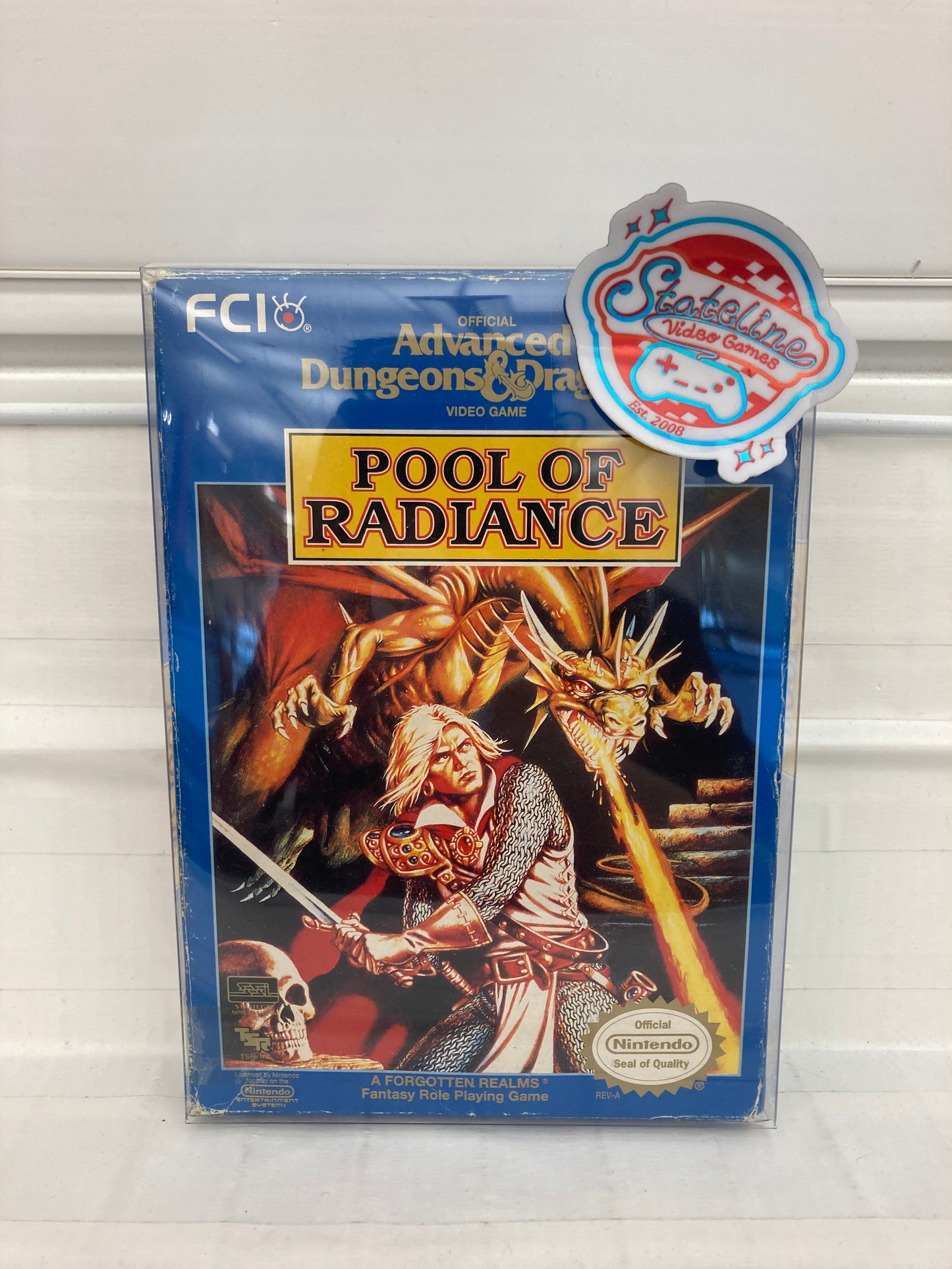 Advanced Dungeons & Dragons Pool of Radiance - NES