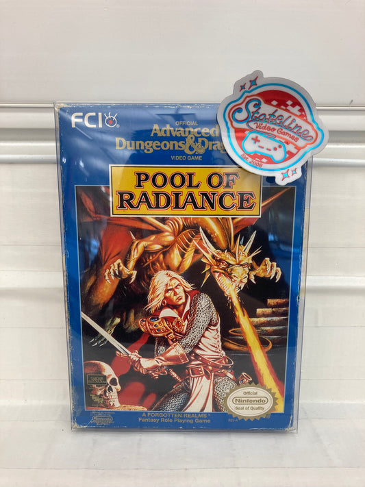 Advanced Dungeons & Dragons Pool of Radiance - NES