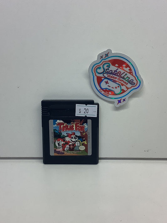 Titus the Fox - GameBoy Color