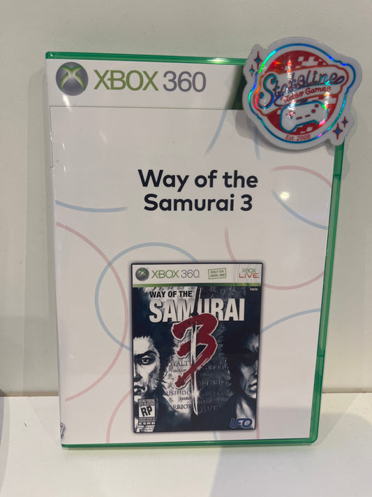 Way of the Samurai 3 - Xbox 360
