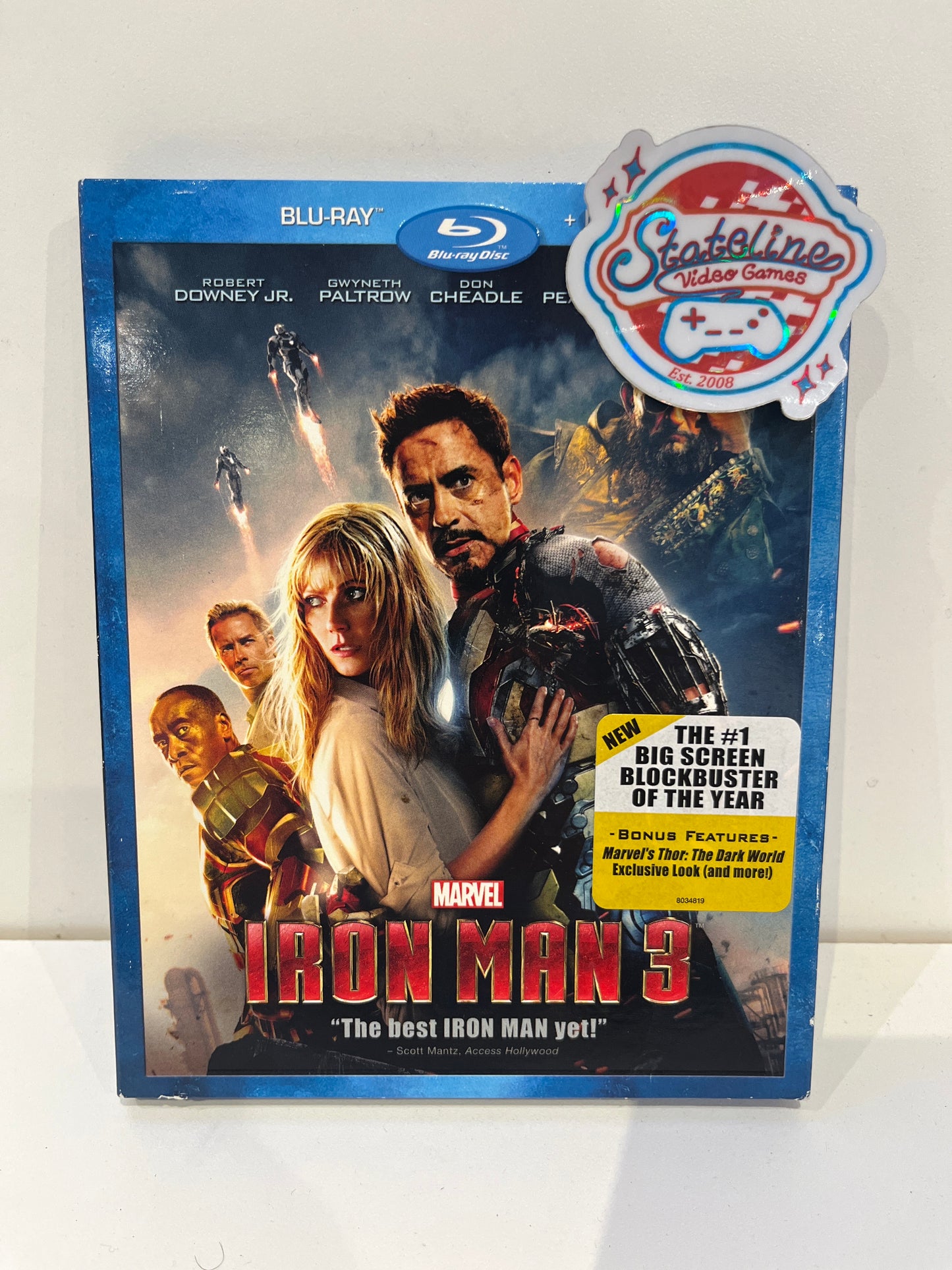 Iron Man 3 - Blu-Ray