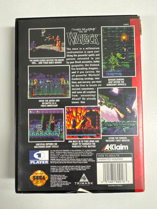 Warlock - Sega Genesis