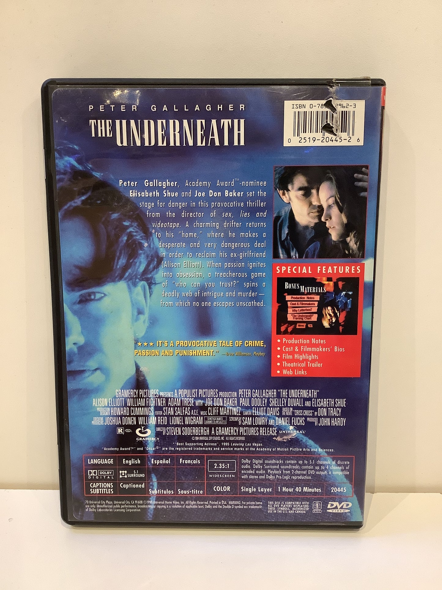 The Underneath - DVD