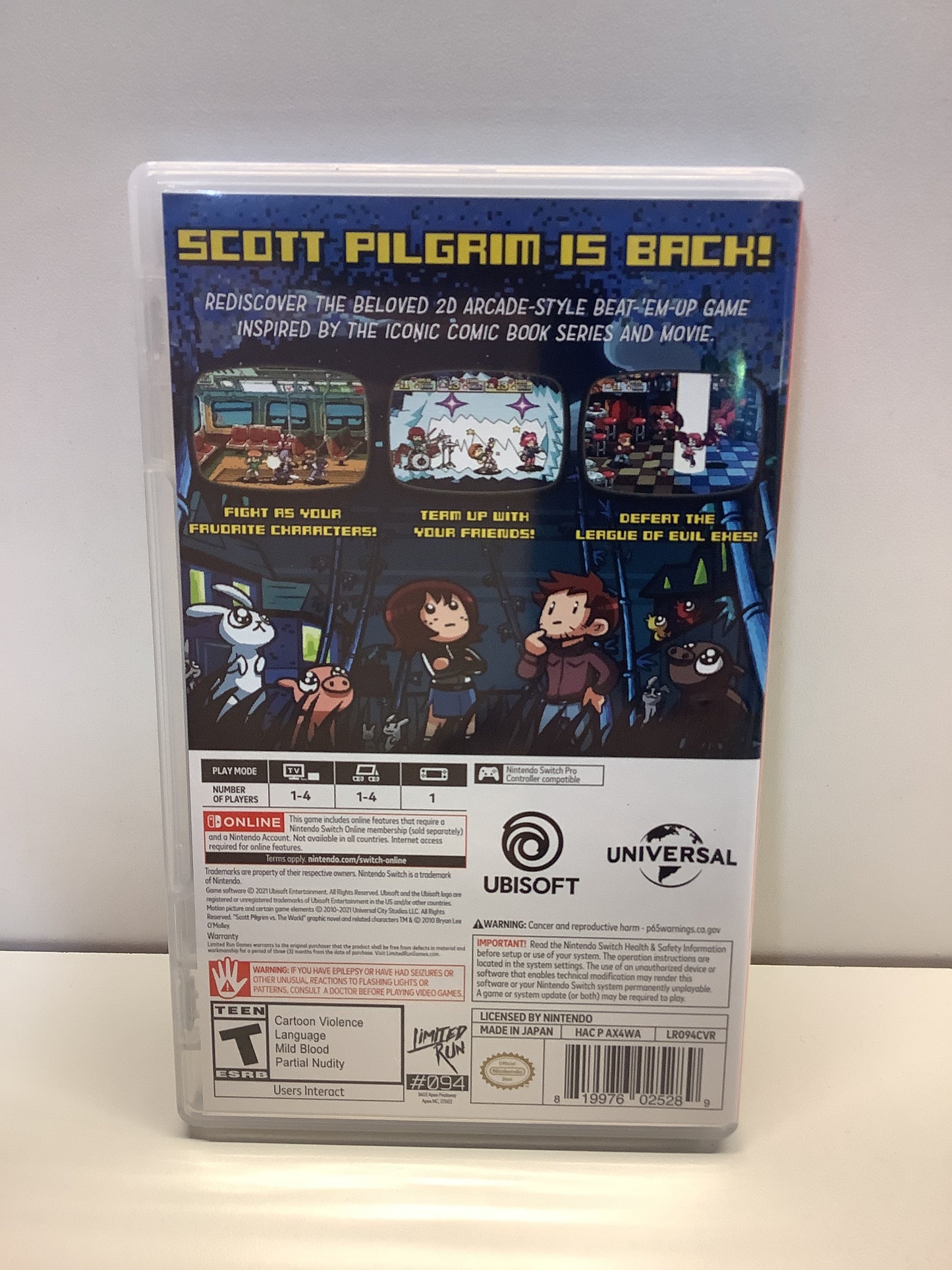 Scott Pilgrim vs. the World: The Game Complete Edition - Nintendo Switch