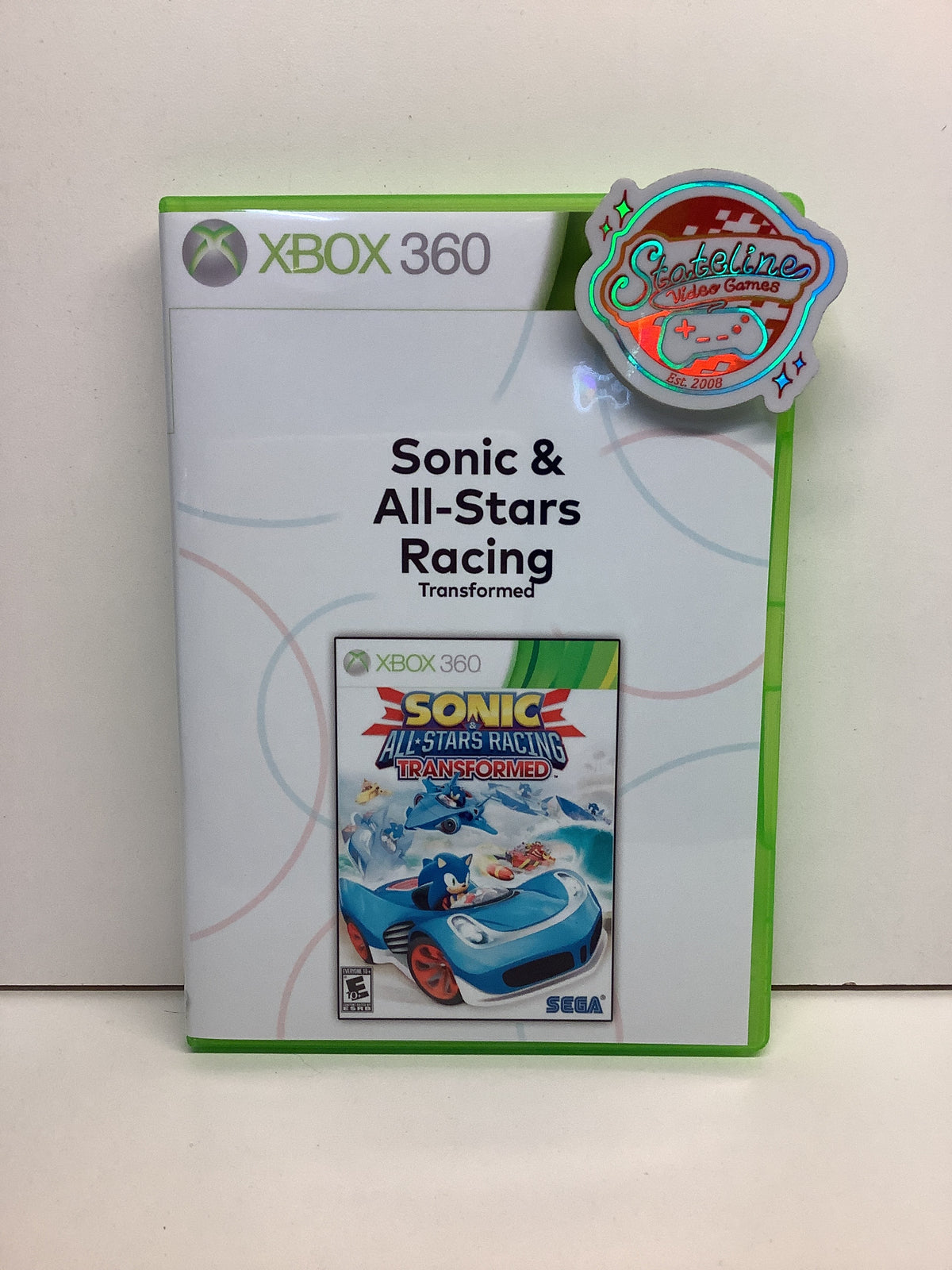 Jeu Xbox 360 Sonic & All-Stars Racing Transformed Complet - Boîte FR, En Très Bon état