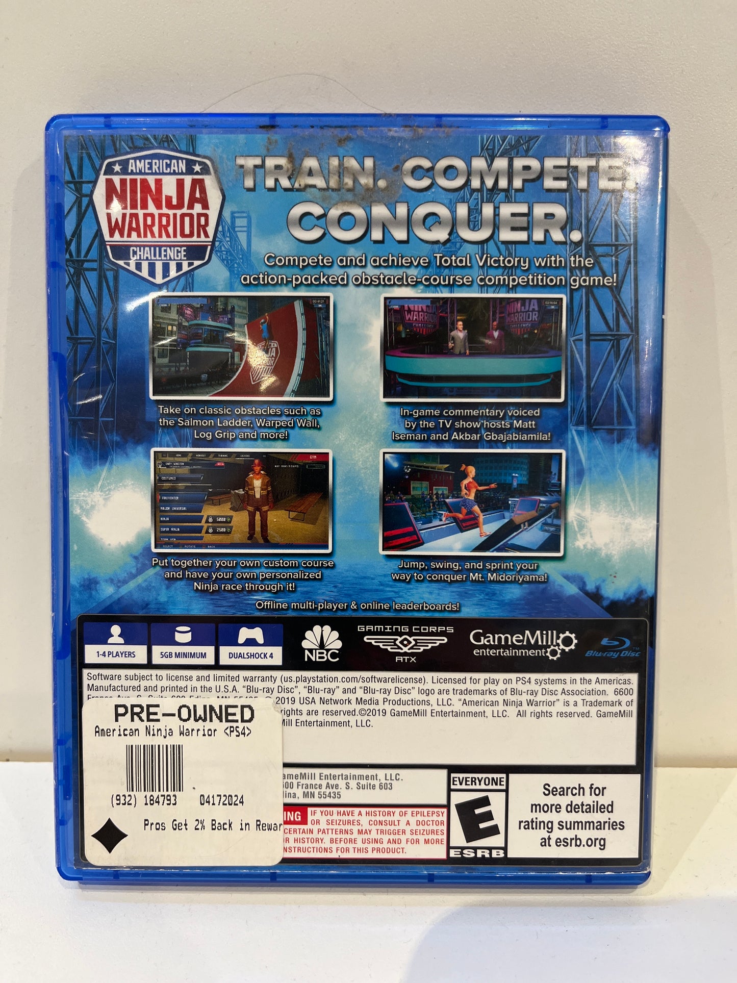 American Ninja Warrior - Playstation 4