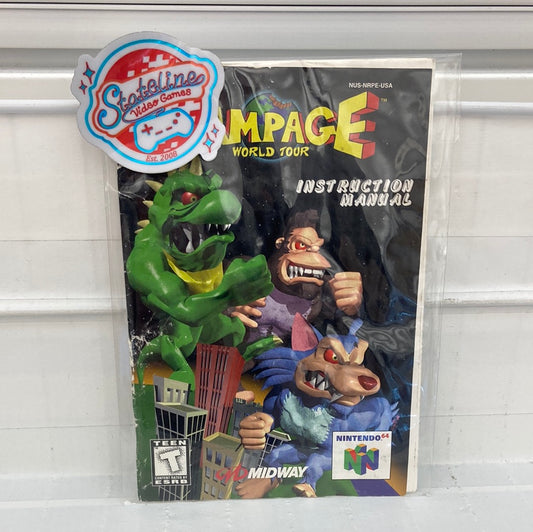 Rampage World Tour - Nintendo 64