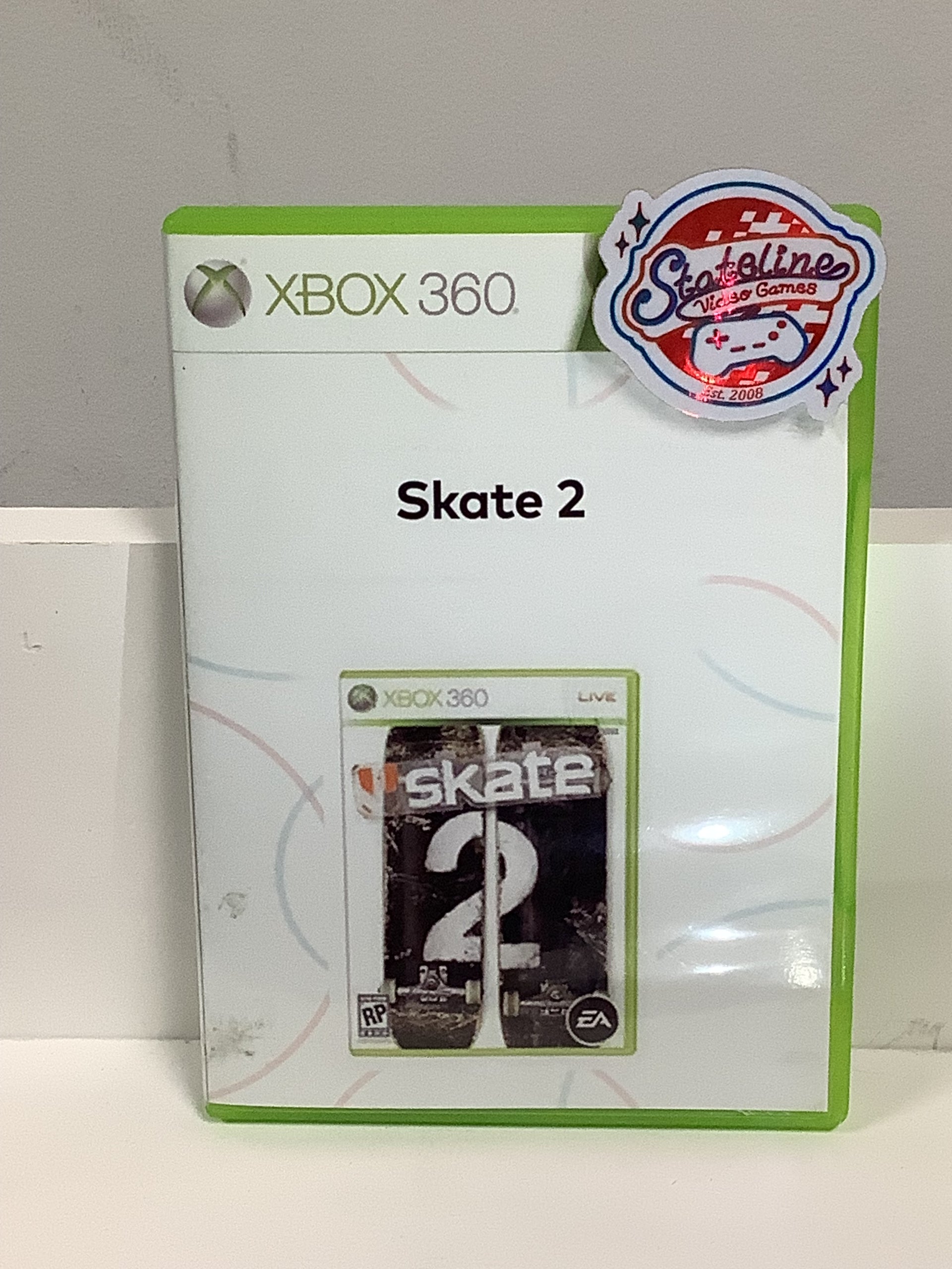 Skate Xbox 360 Stateline Artwork